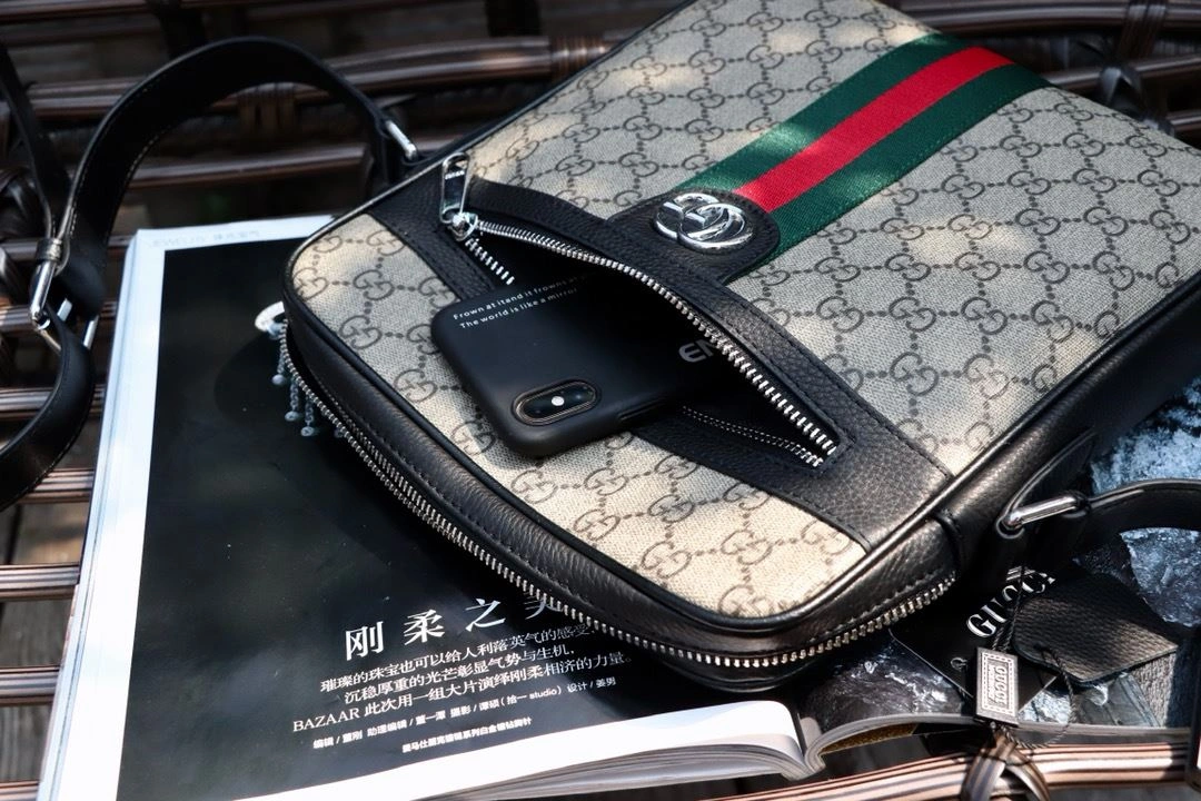 ZipUp Mens Gucci Satchel Bags 92979