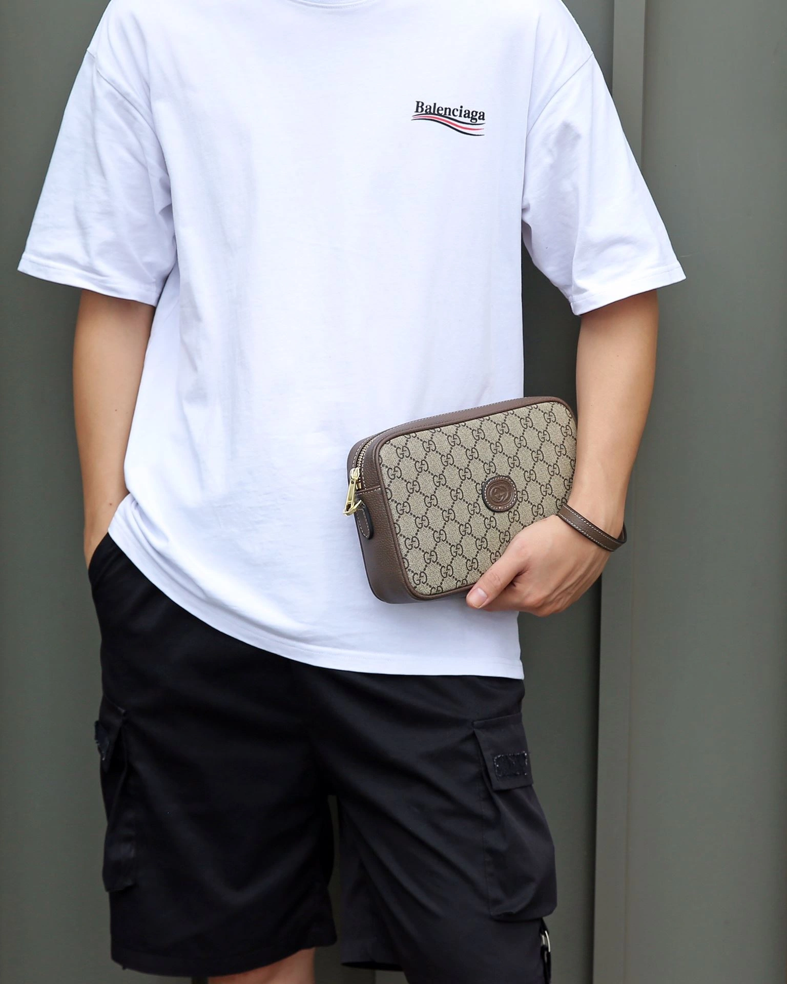 Mens Gucci Satchel Bags Stretchable 92967
