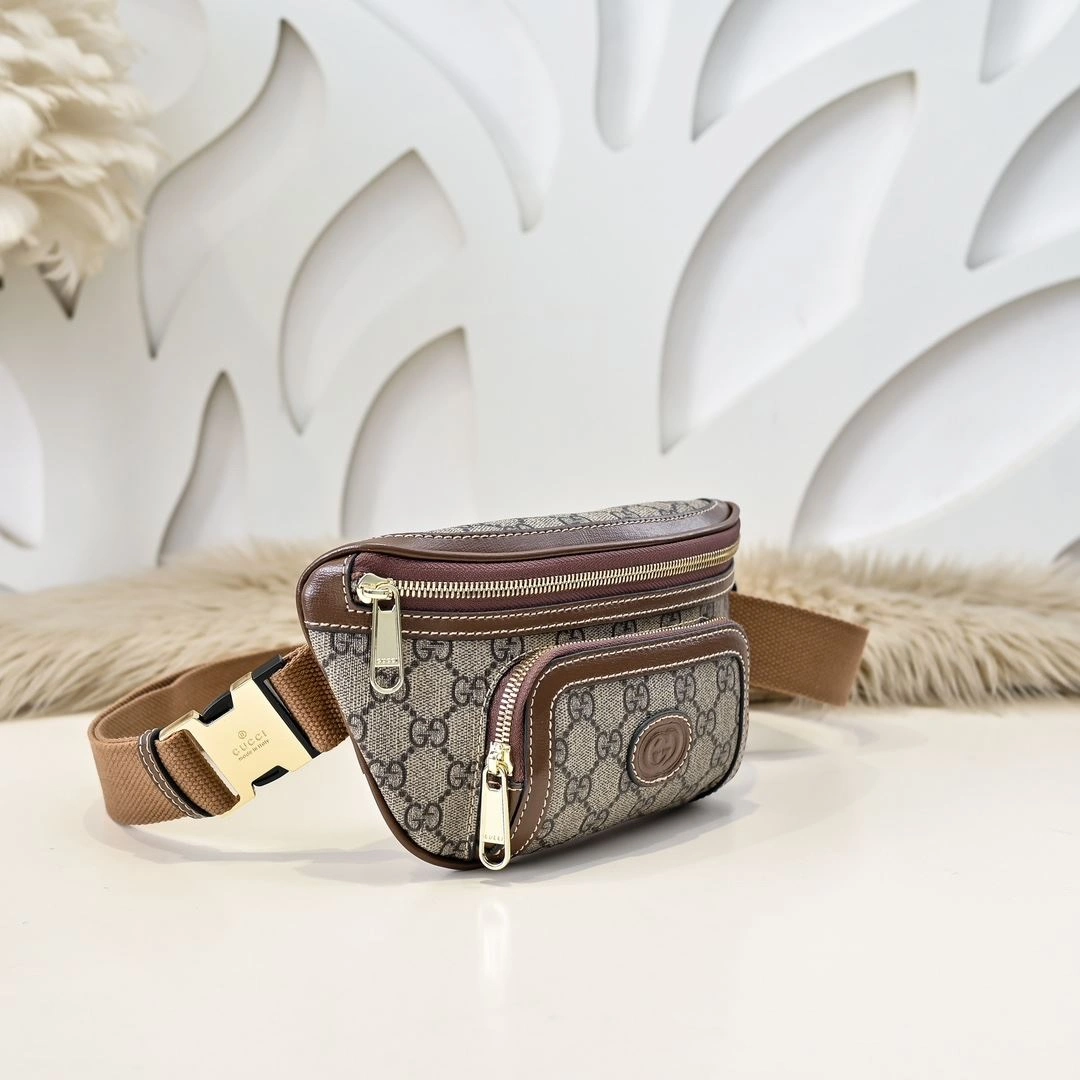 Mens Gucci Waist Chest Packs Flexible 90865