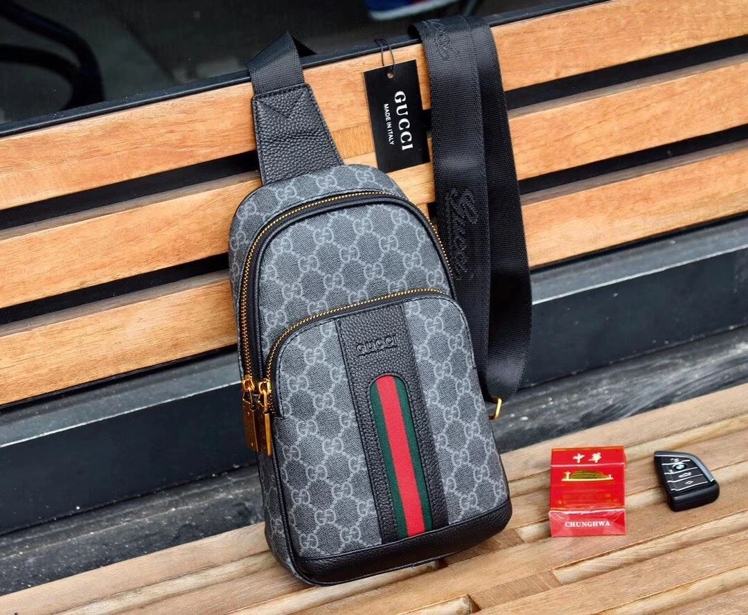 OdorResistant Mens Gucci Waist Chest Packs 92926