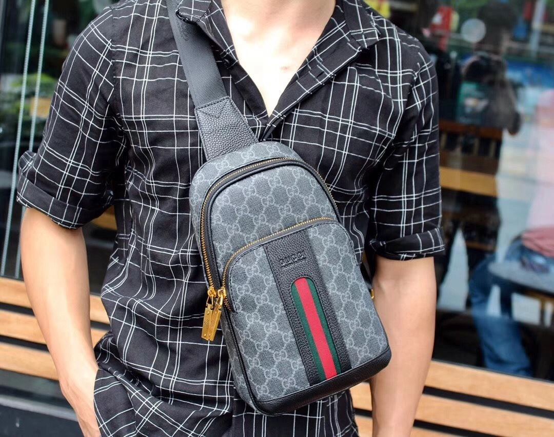OdorResistant Mens Gucci Waist Chest Packs 92926