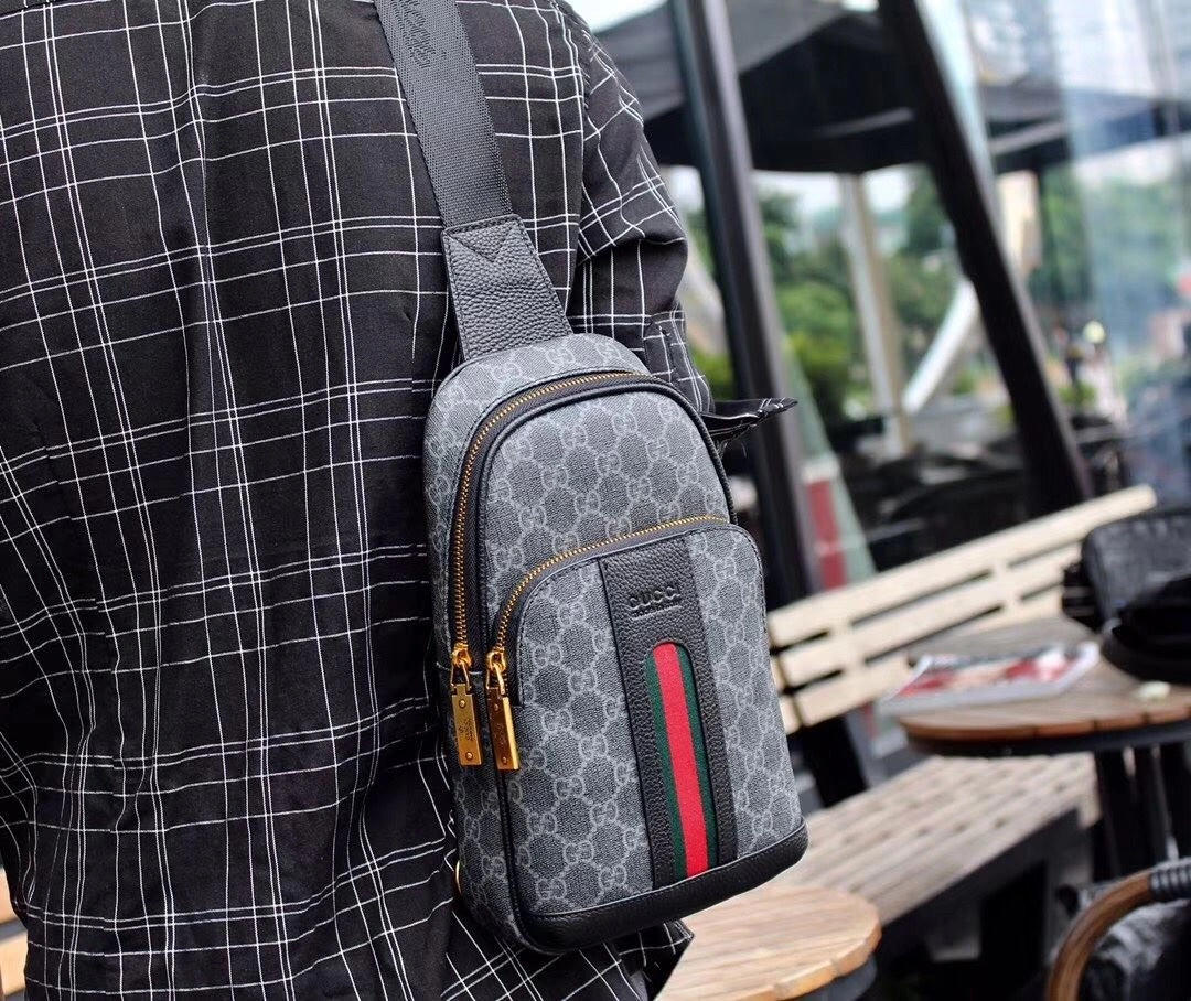 OdorResistant Mens Gucci Waist Chest Packs 92926
