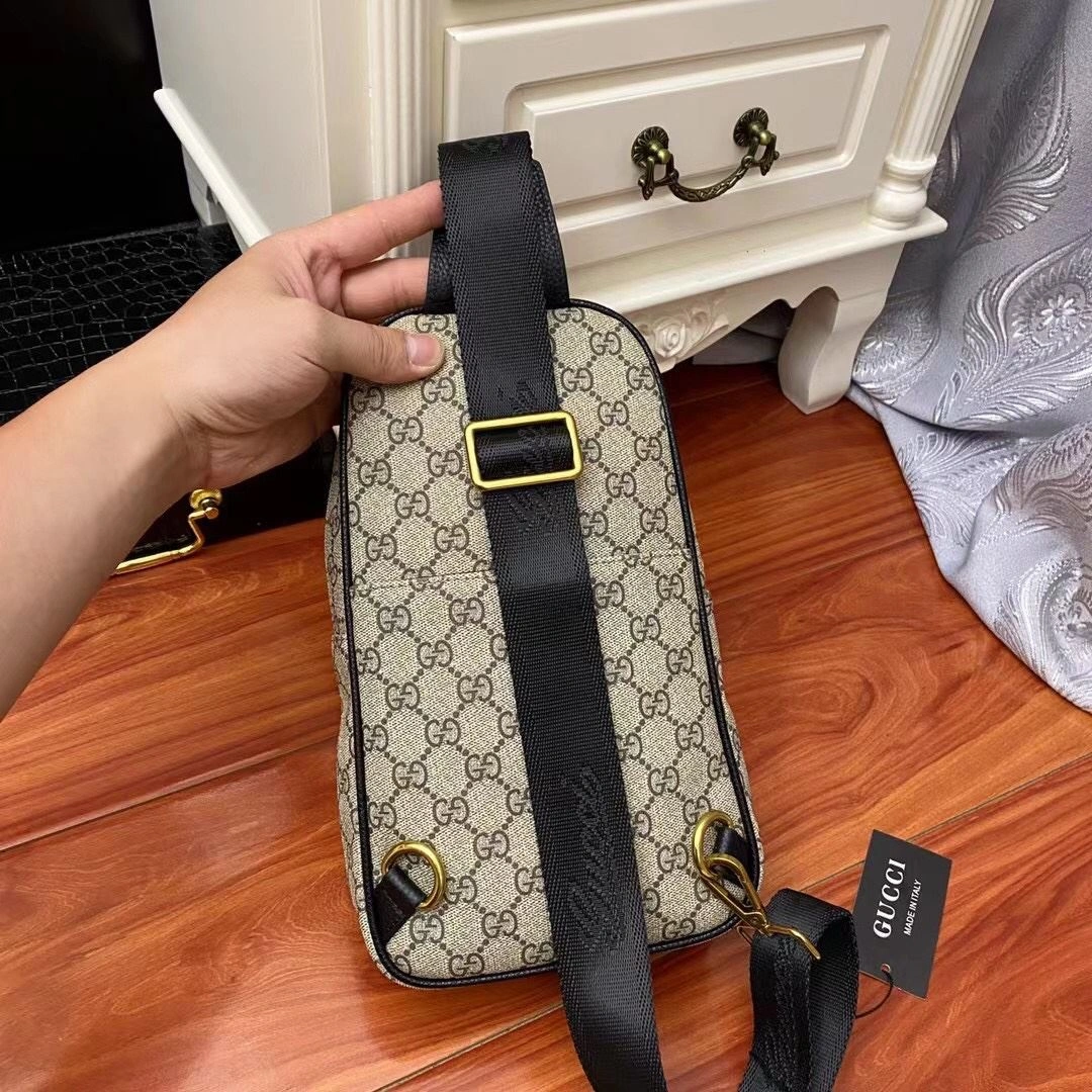 Mens Gucci Waist Chest Packs Flexible 92925
