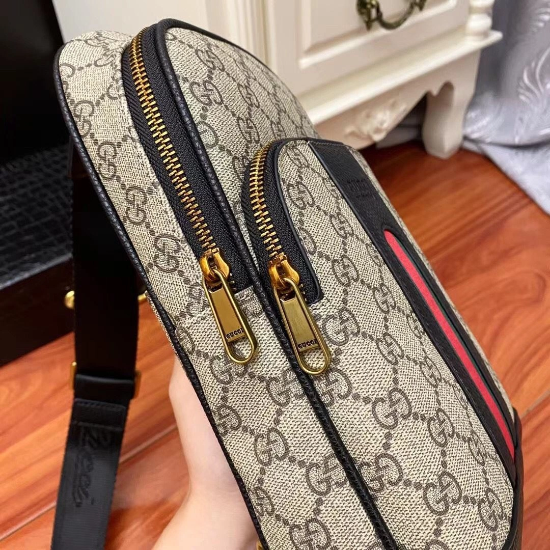 Mens Gucci Waist Chest Packs Flexible 92925