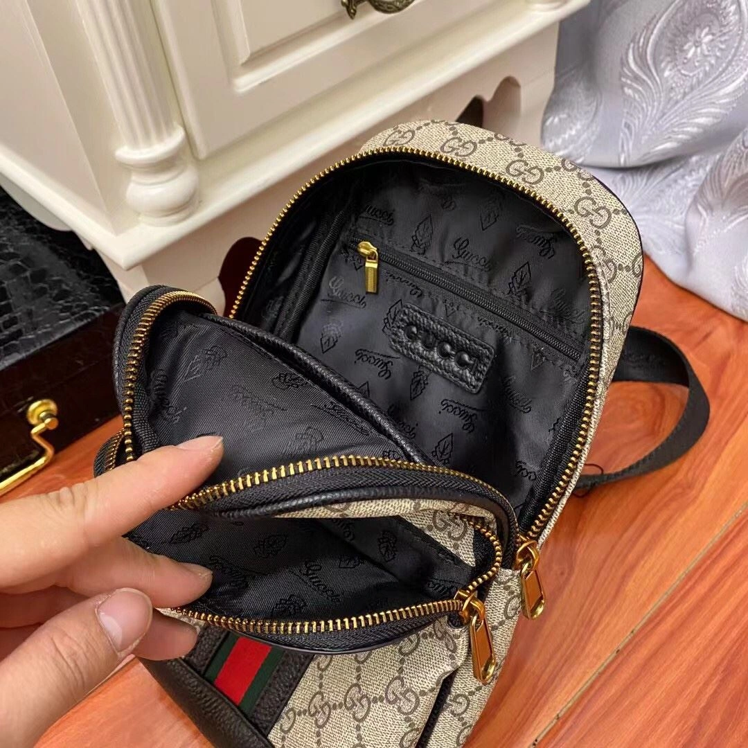 Mens Gucci Waist Chest Packs Flexible 92925