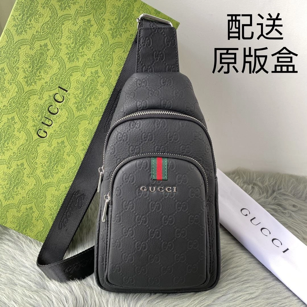Mens Gucci Waist Chest Packs Durable 92922