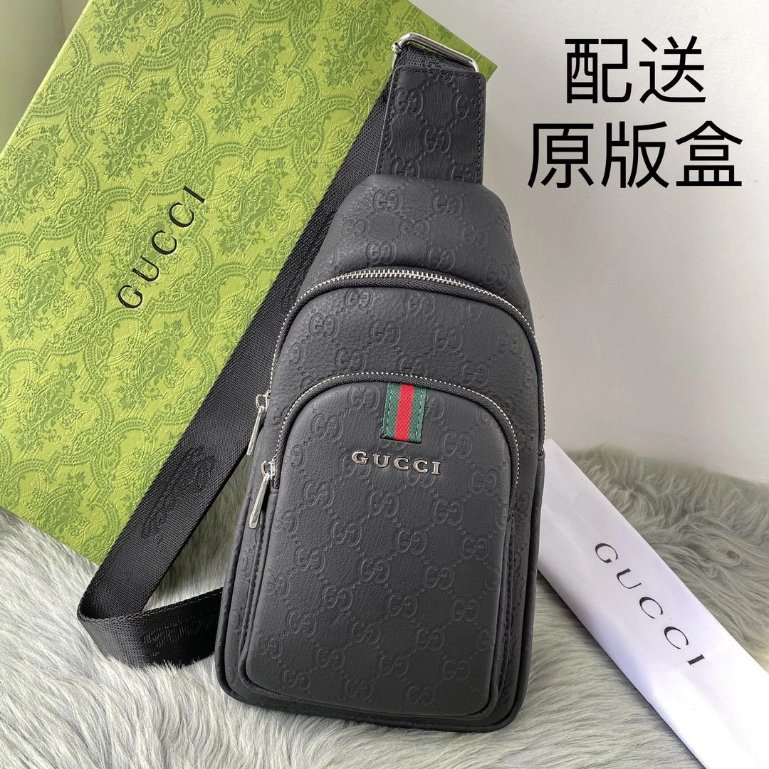 Mens Gucci Waist Chest Packs Durable 92922