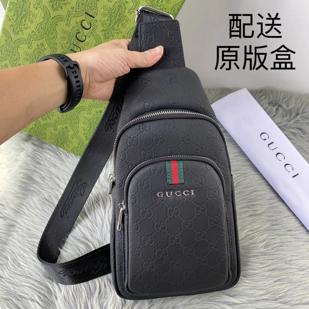 Mens Gucci Waist Chest Packs Durable 92922