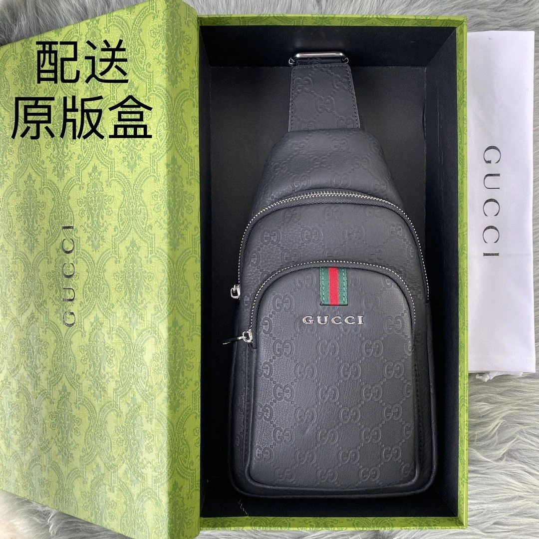 Mens Gucci Waist Chest Packs Durable 92922