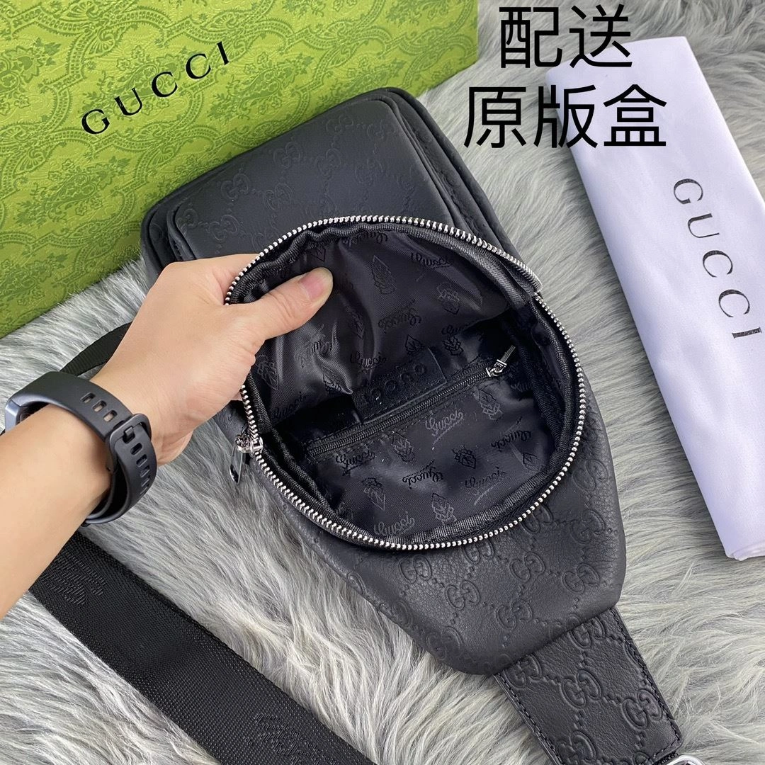 Mens Gucci Waist Chest Packs Durable 92922