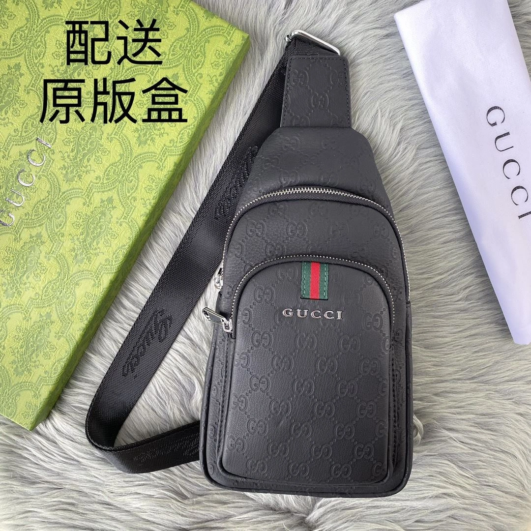 Mens Gucci Waist Chest Packs Durable 92922