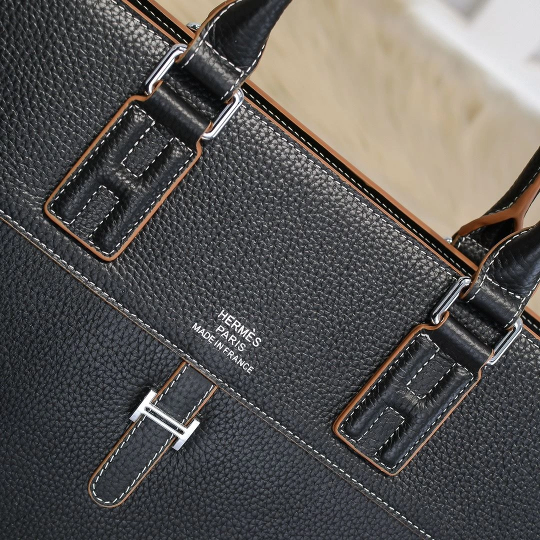 Mens Hermes Briefcases SunProtective 90860