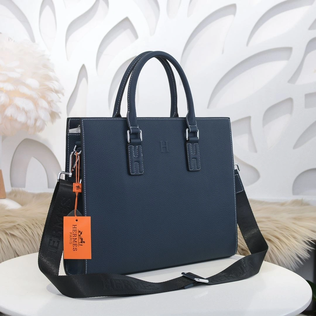 Mens Hermes Briefcases Breathable 90890
