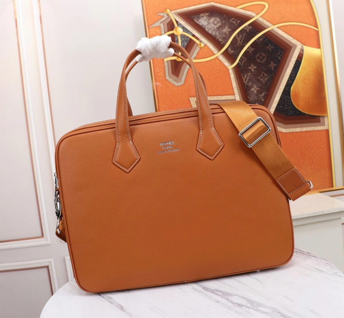 Soft Mens Hermes Briefcases 92909