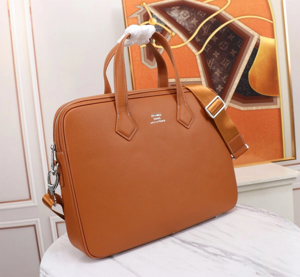 Soft Mens Hermes Briefcases 92909