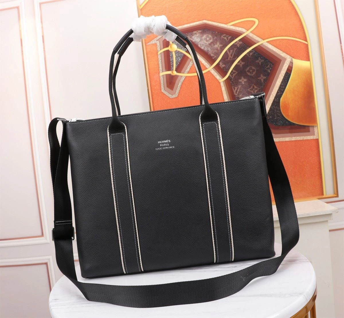 Mens Hermes Briefcases TechFriendly 92901