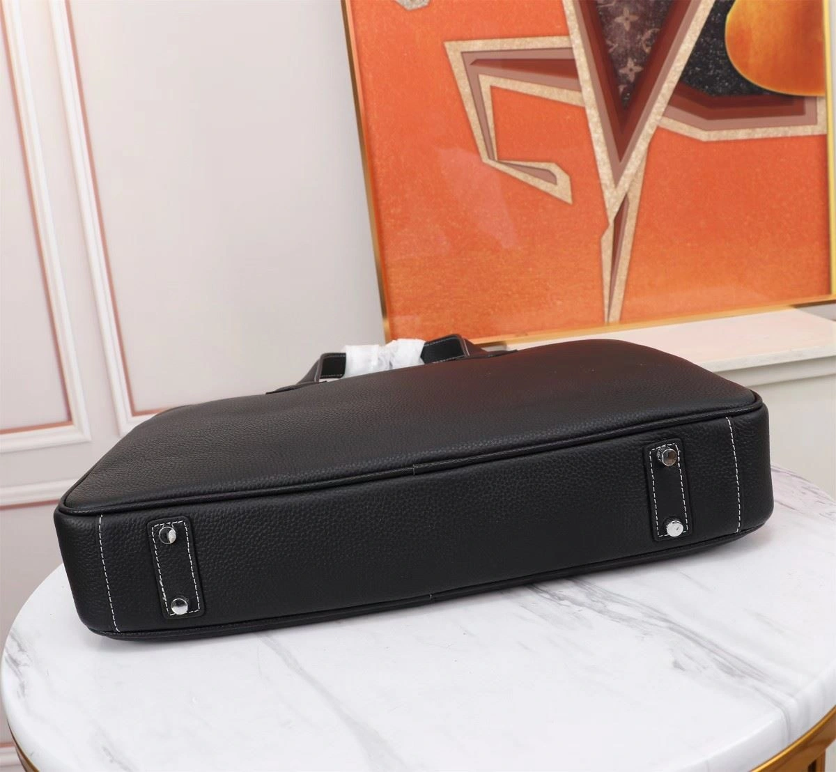 Mens Hermes Briefcases Breathable 92934