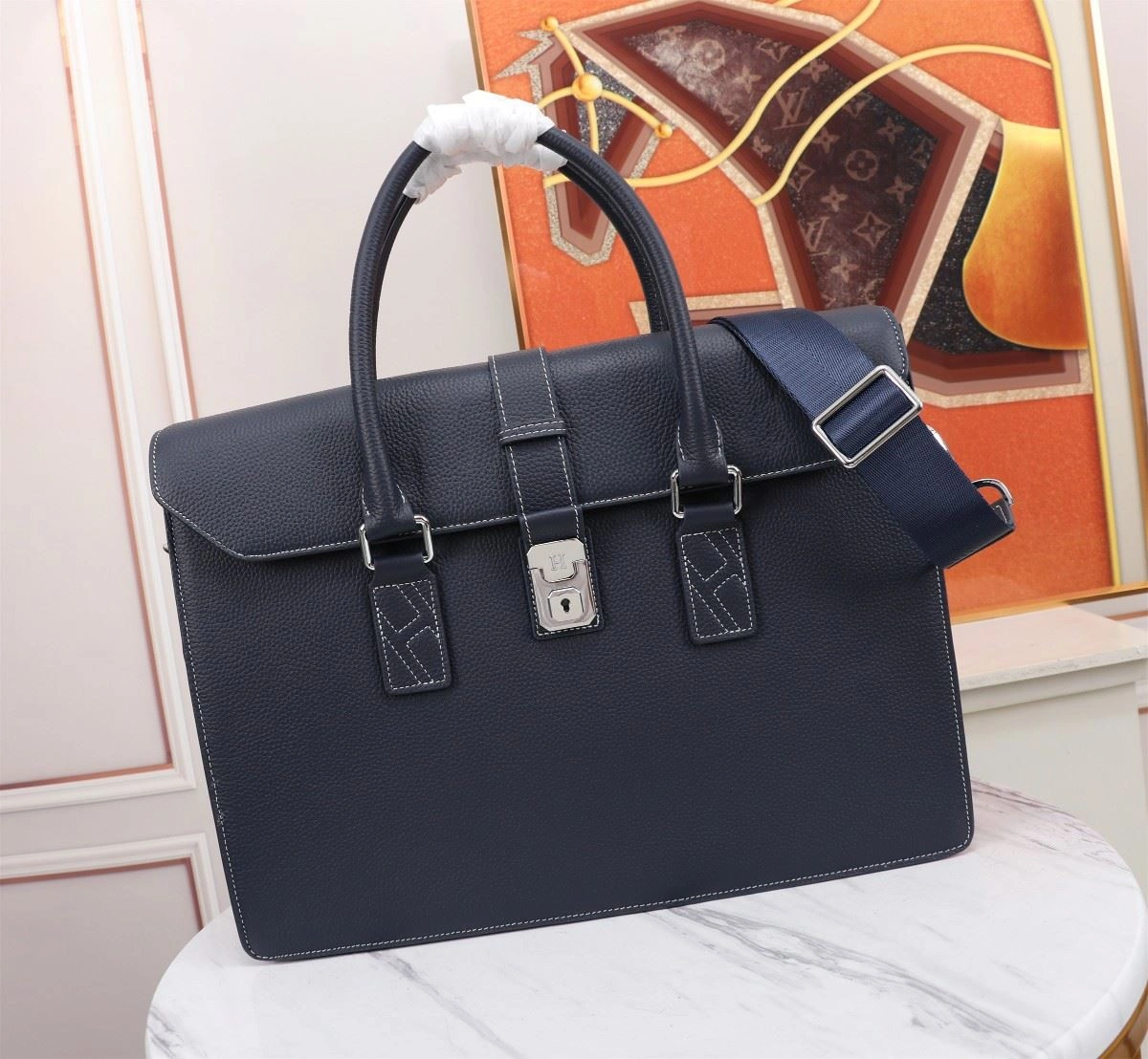 Mens Hermes Briefcases Versatile 92899