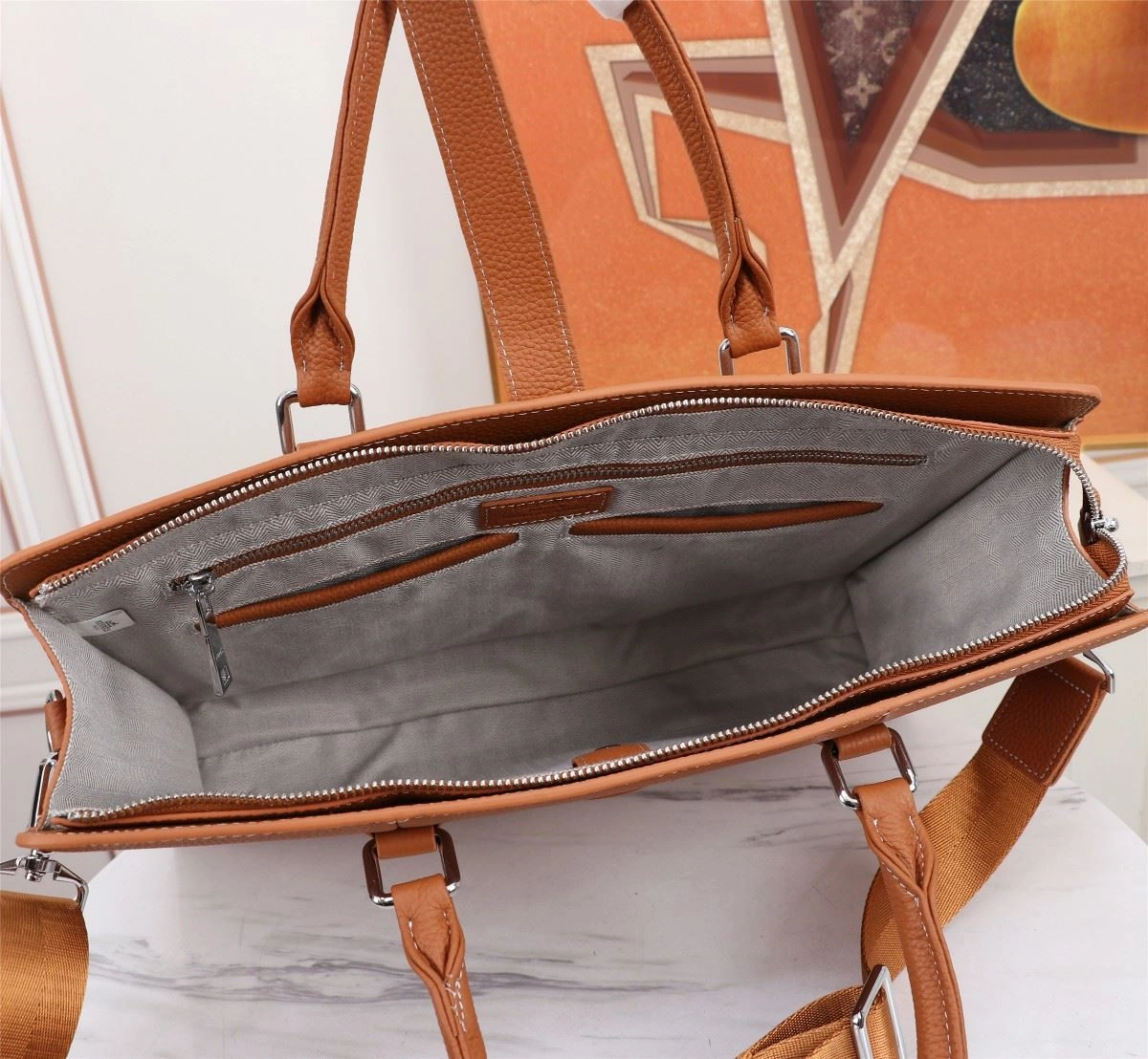 Classic Mens Hermes Briefcases 92895