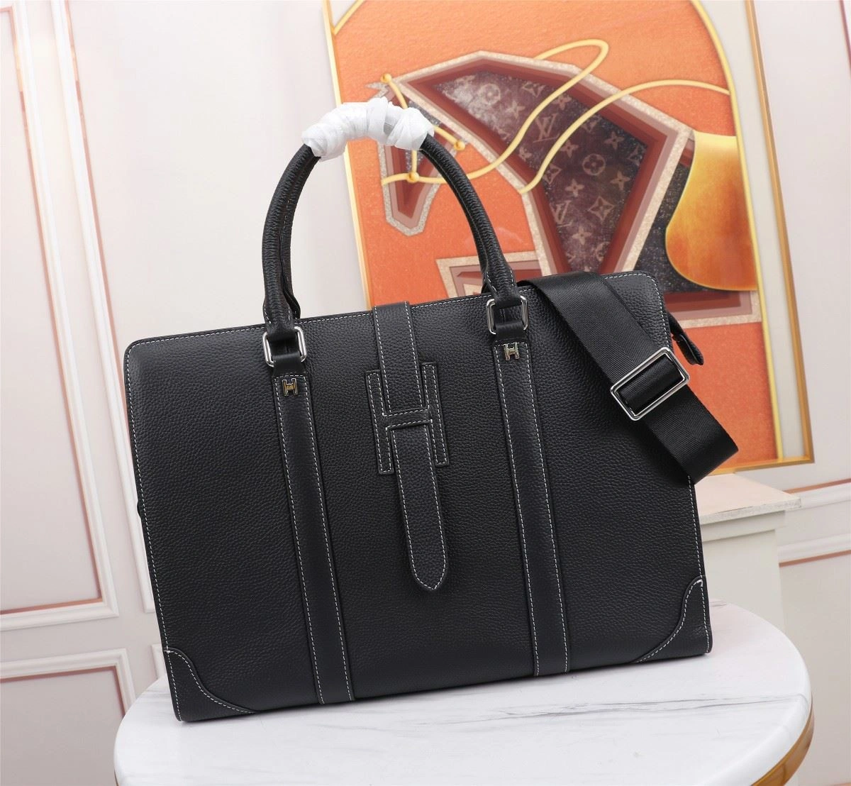 Mens Hermes Briefcases Original 92893