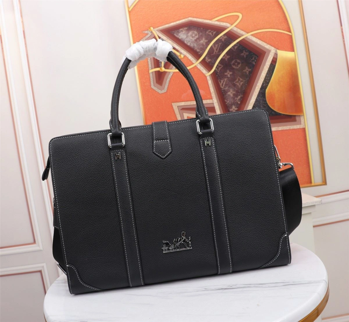 Mens Hermes Briefcases Original 92893