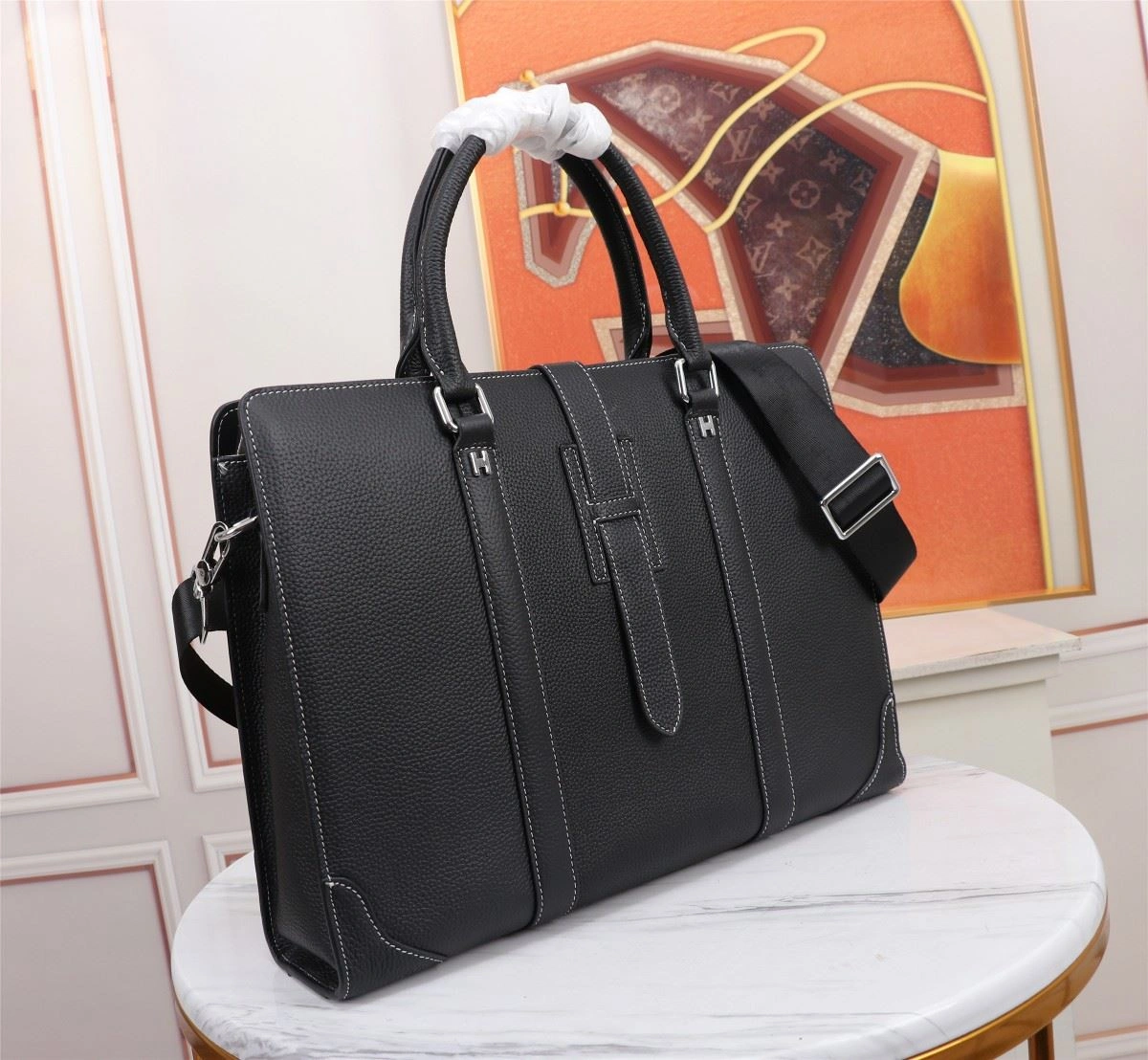 Mens Hermes Briefcases Original 92893