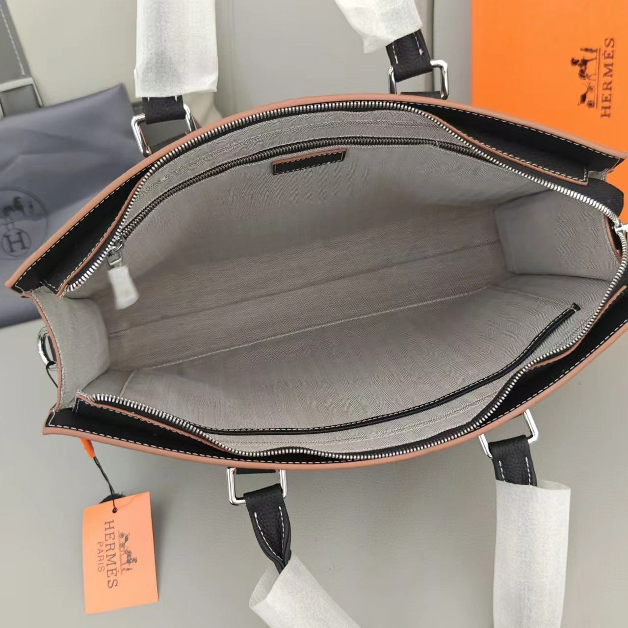 Mens Hermes Briefcases ComfortFit 92891