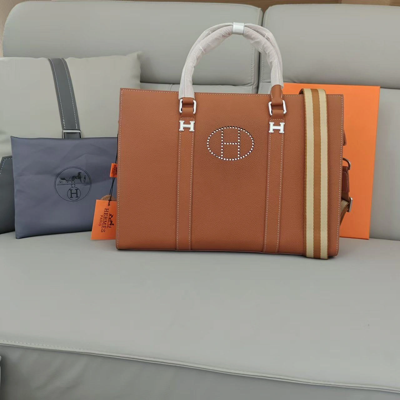 TechFriendly Mens Hermes Briefcases 92888