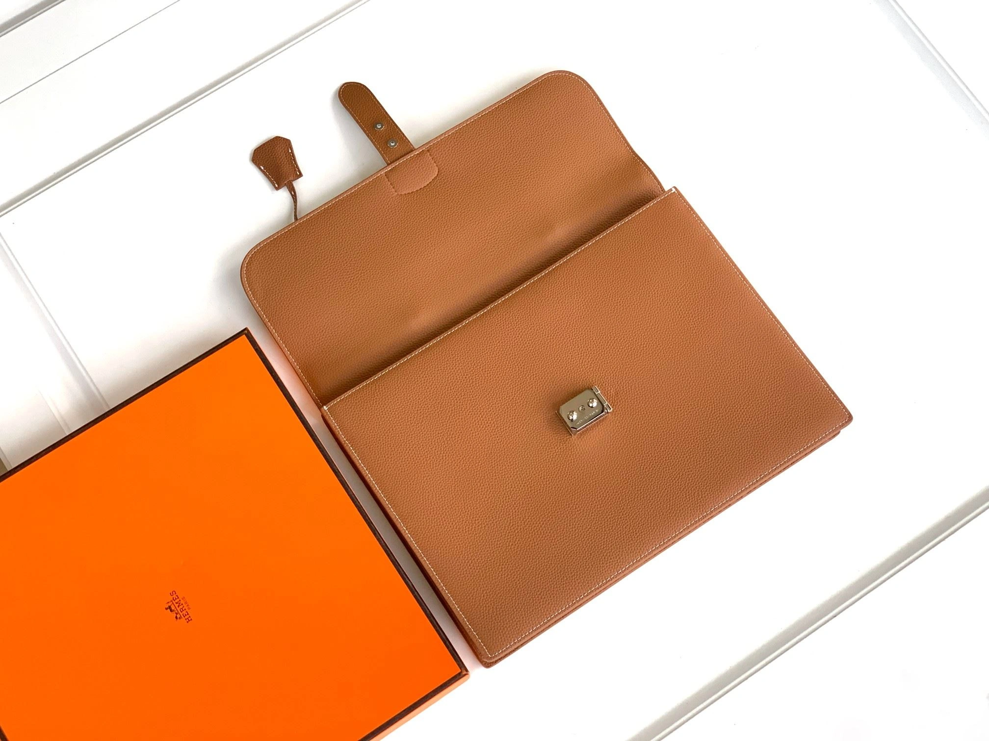 Mens Hermes Briefcases SoftTouch 91829