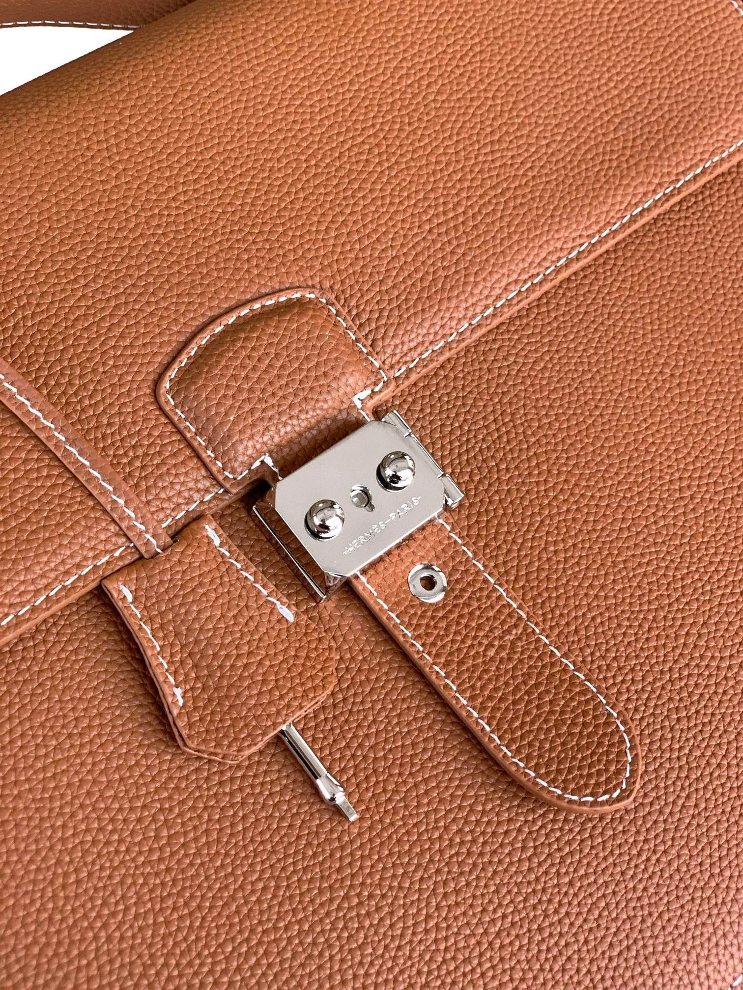 Mens Hermes Briefcases SoftTouch 91829