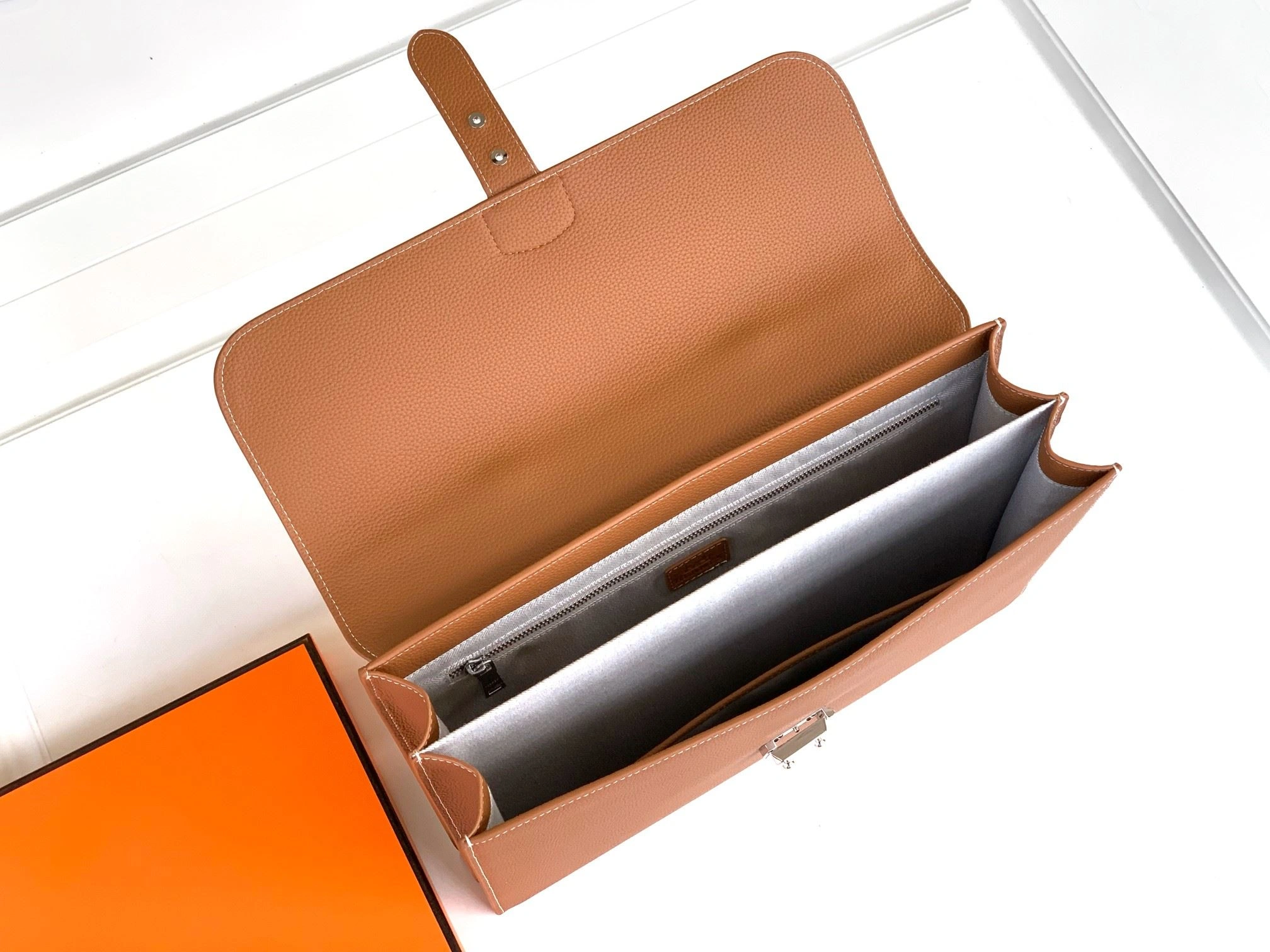 Mens Hermes Briefcases SoftTouch 91829