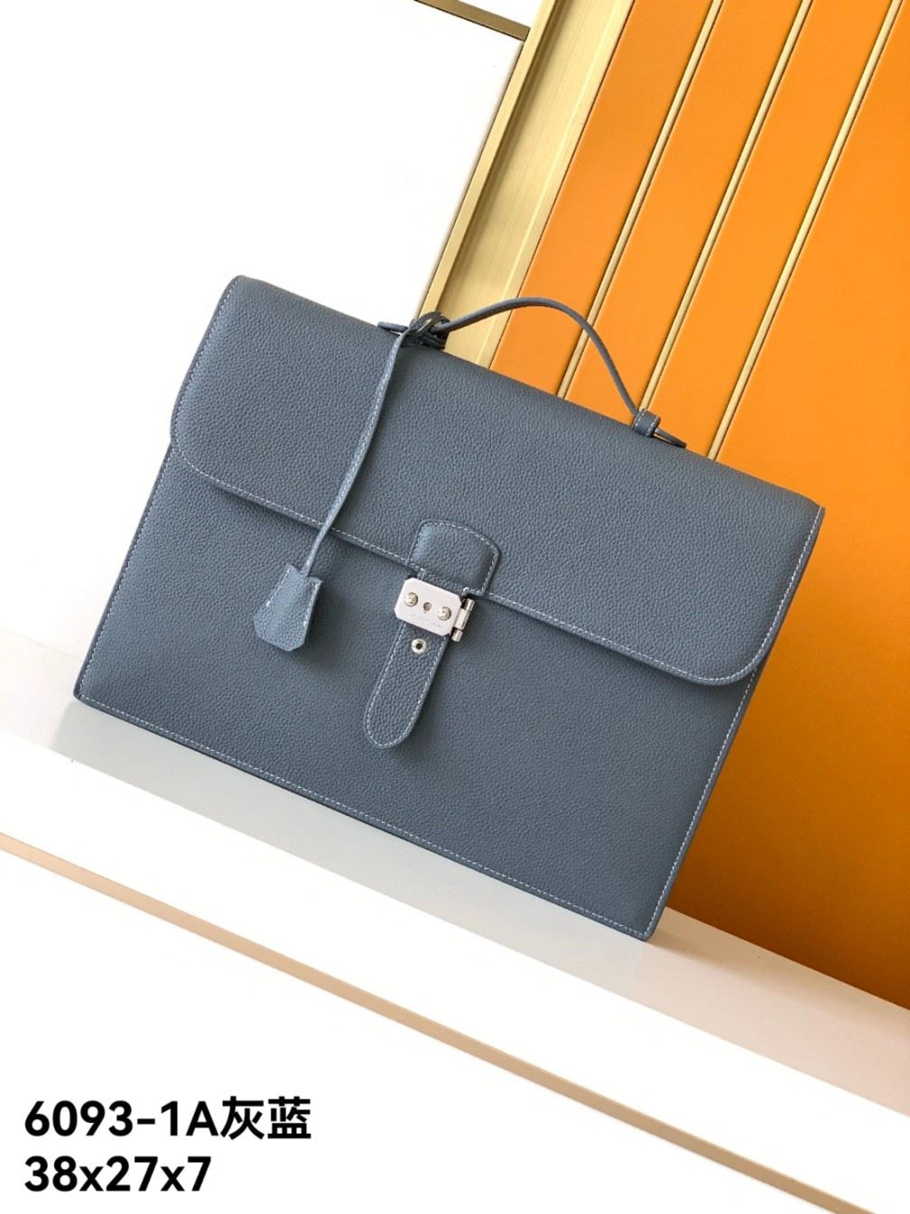 Mens Hermes Briefcases SunProtective 91831