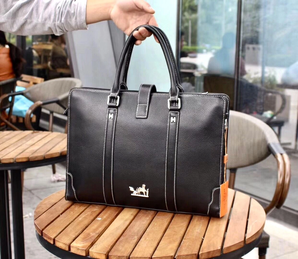 ZeroBulk Mens Hermes Briefcases 91827
