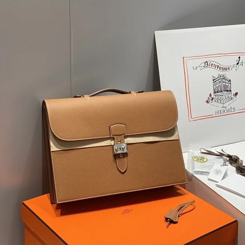 Mens Hermes Briefcases TechFriendly 47764