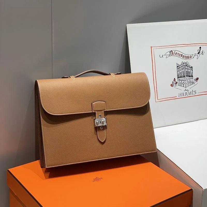 Mens Hermes Briefcases TechFriendly 47764