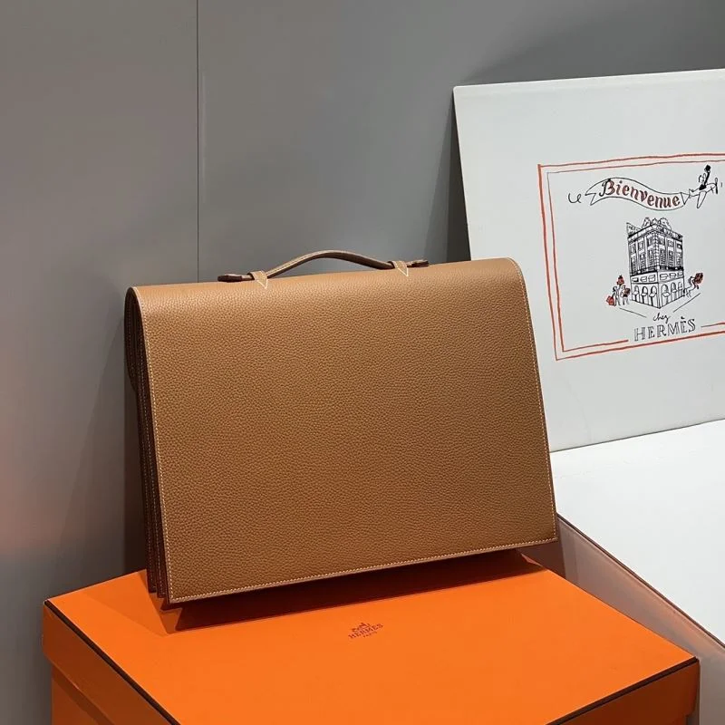 Mens Hermes Briefcases TechFriendly 47764