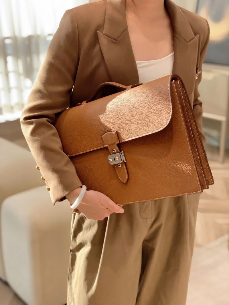 Mens Hermes Briefcases TechFriendly 47764