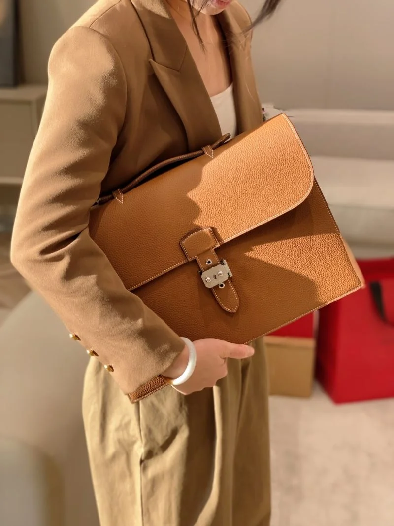 Mens Hermes Briefcases TechFriendly 47764