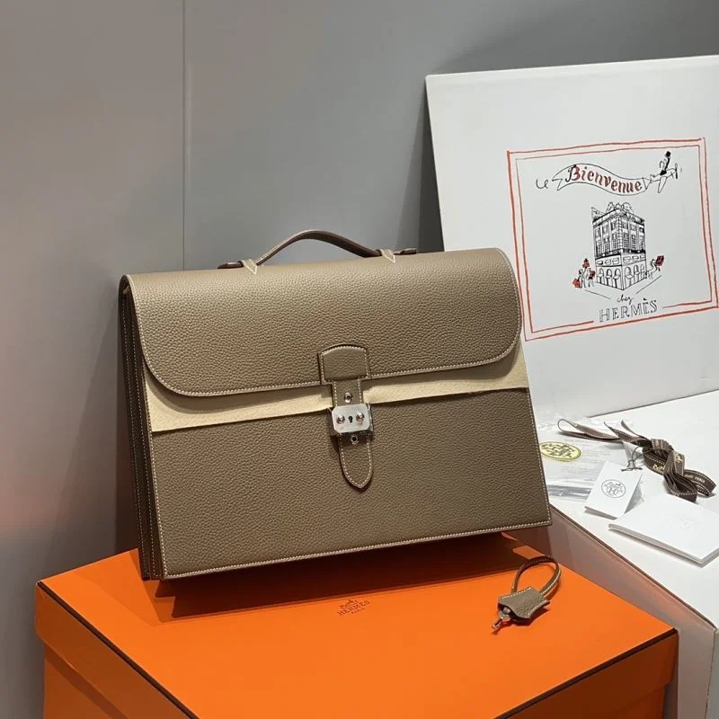 Mens Hermes Briefcases Chic 47755