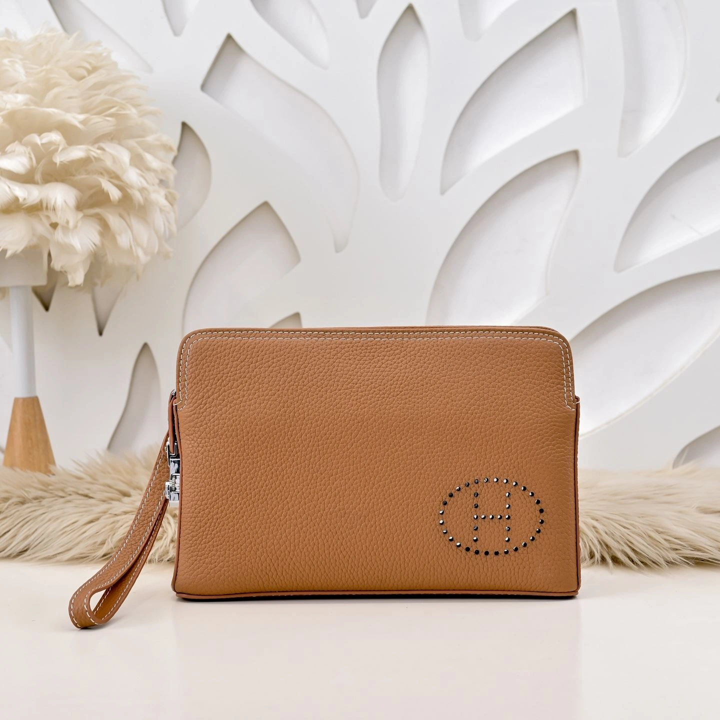 Mens Hermes Clutch Bags Flexible 90836