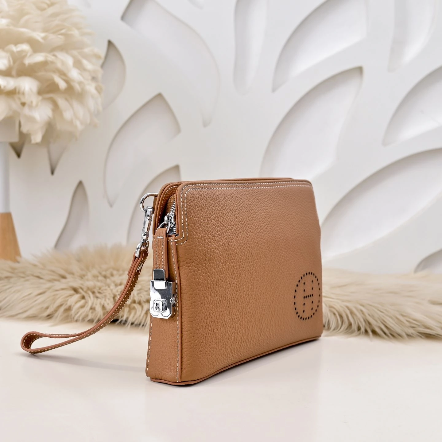 Mens Hermes Clutch Bags Flexible 90836