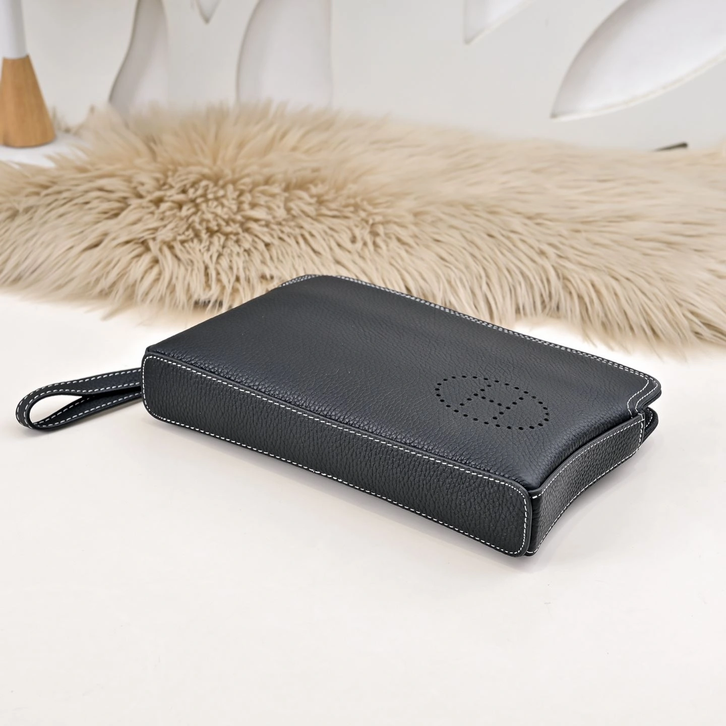 WrinkleFree Mens Hermes Clutch Bags 90834
