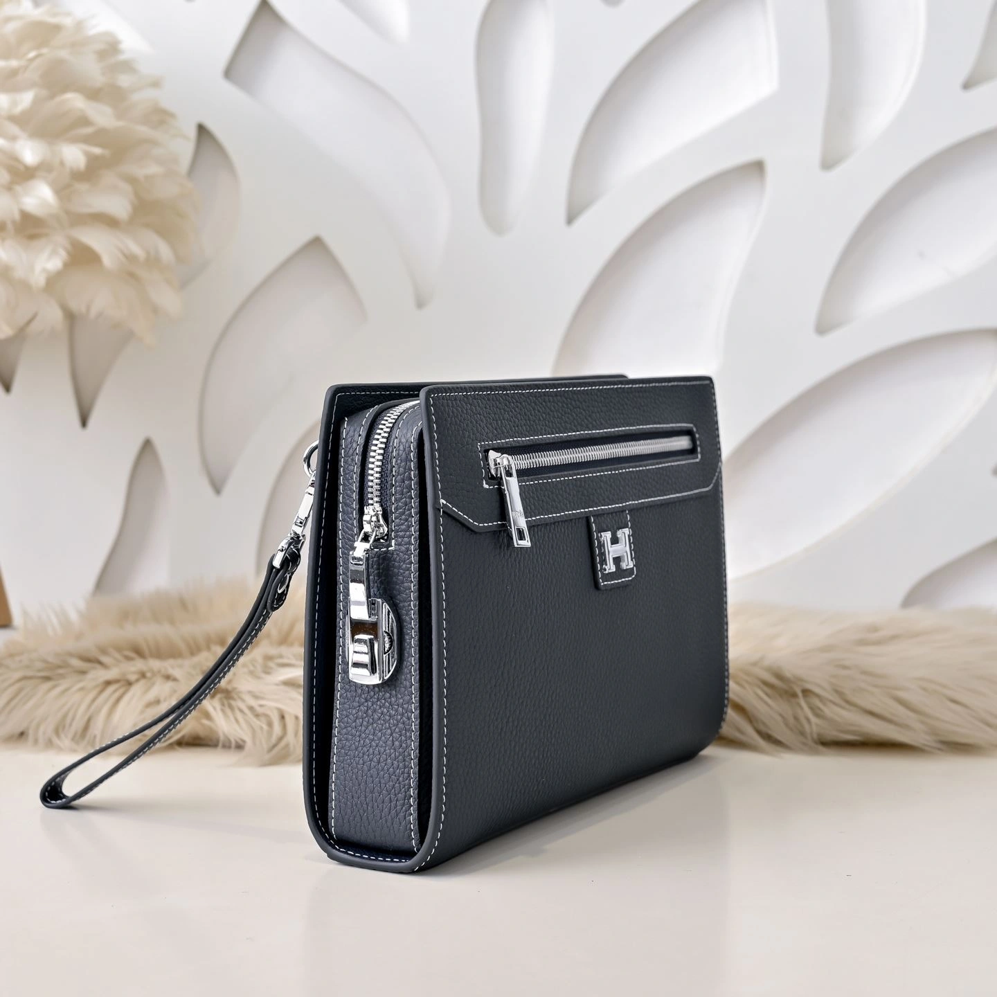 Mens Hermes Clutch Bags ComfortFit 90922
