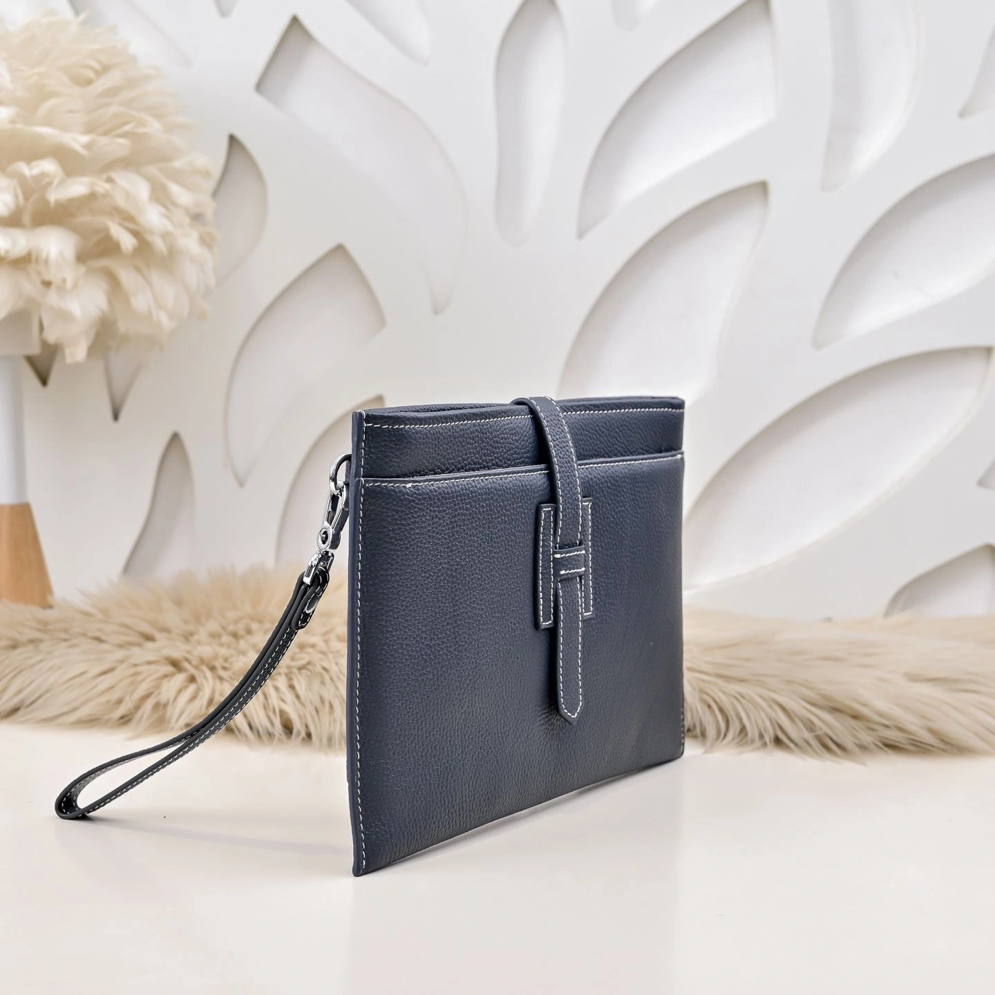 Mens Hermes Clutch Bags Compact 90825