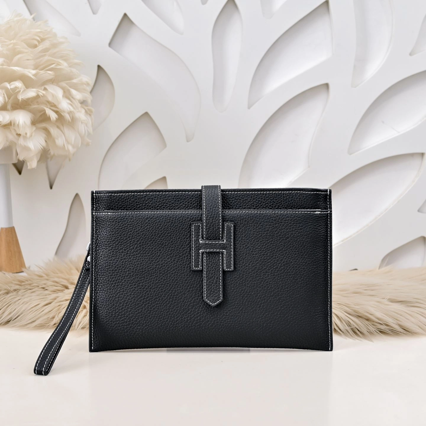 MultiPurpose Mens Hermes Clutch Bags 90823