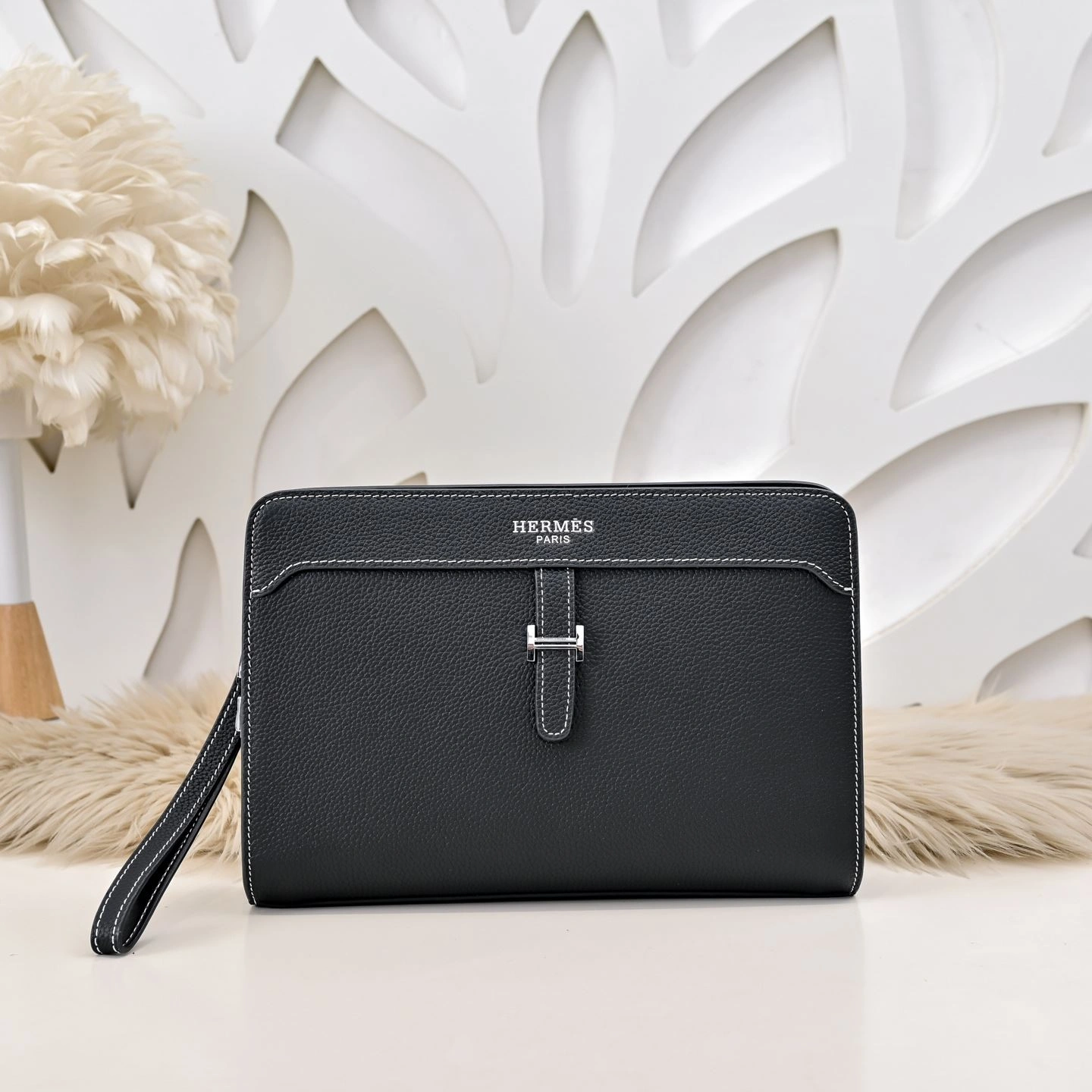 Mens Hermes Clutch Bags OdorResistant 90819