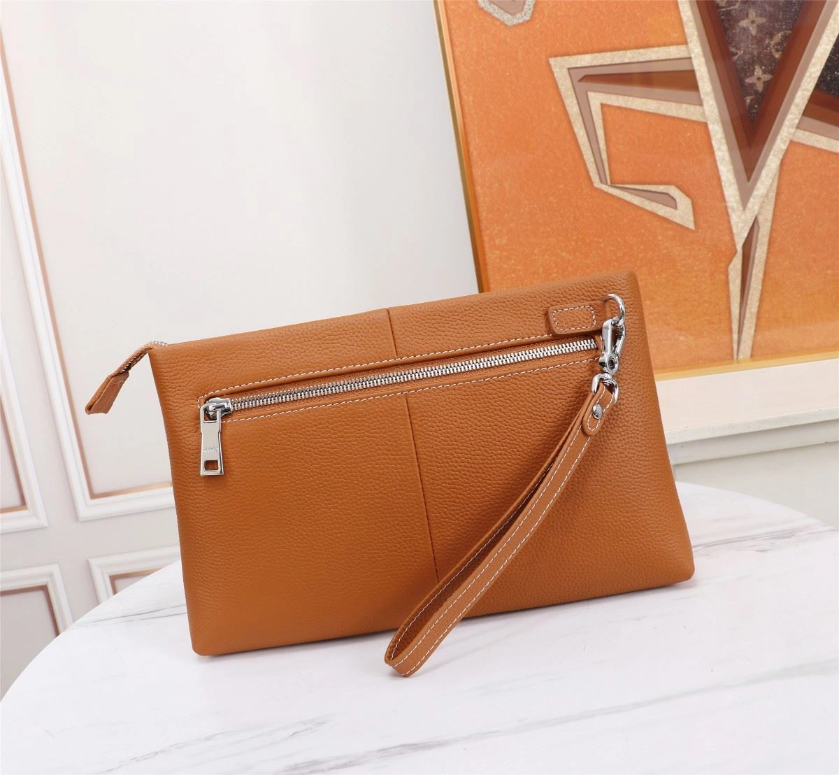 Mens Hermes Clutch Bags SoftTouch 92884