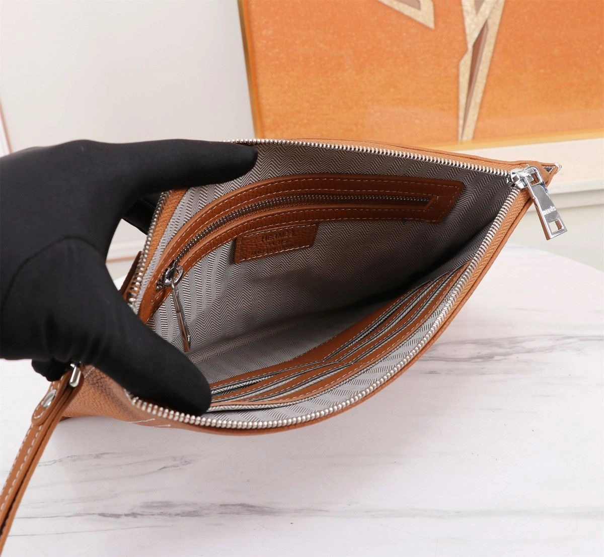 Effortless Mens Hermes Clutch Bags 92881