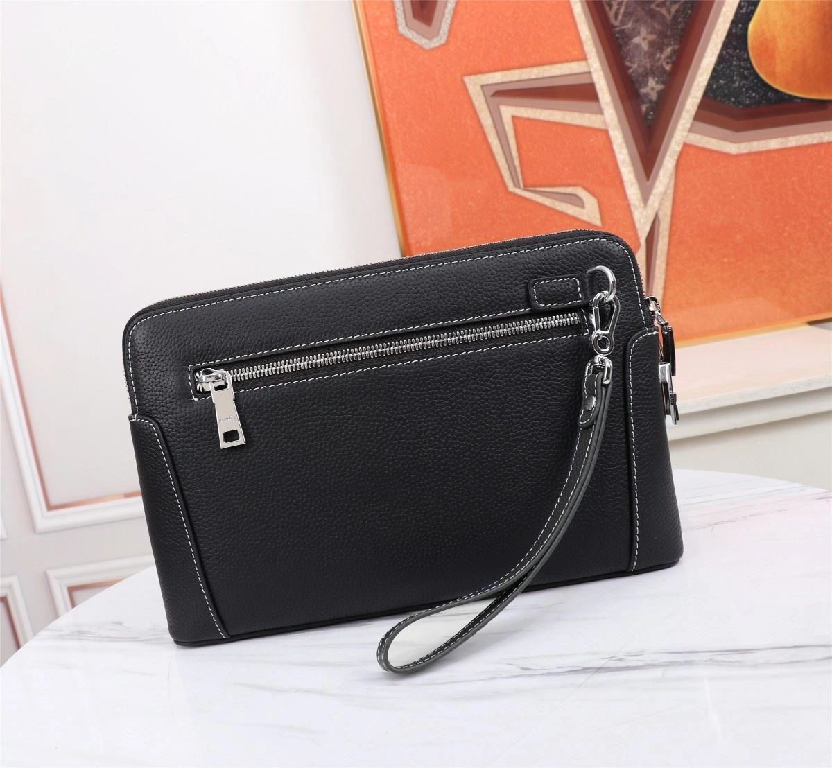 Effortless Mens Hermes Clutch Bags 92900
