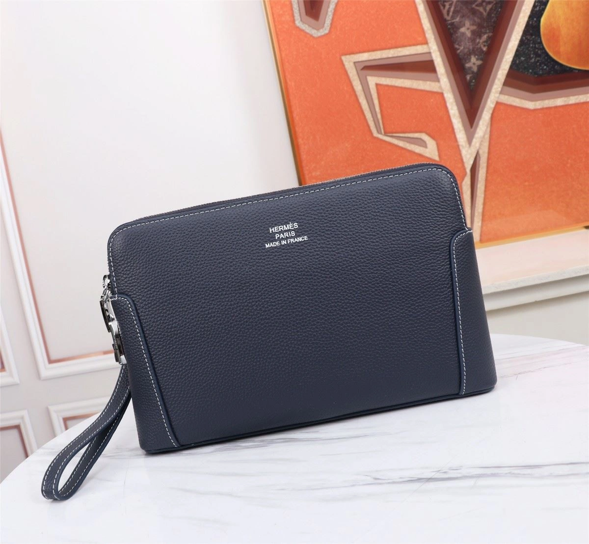 Mens Hermes Clutch Bags EasyMatch 92885